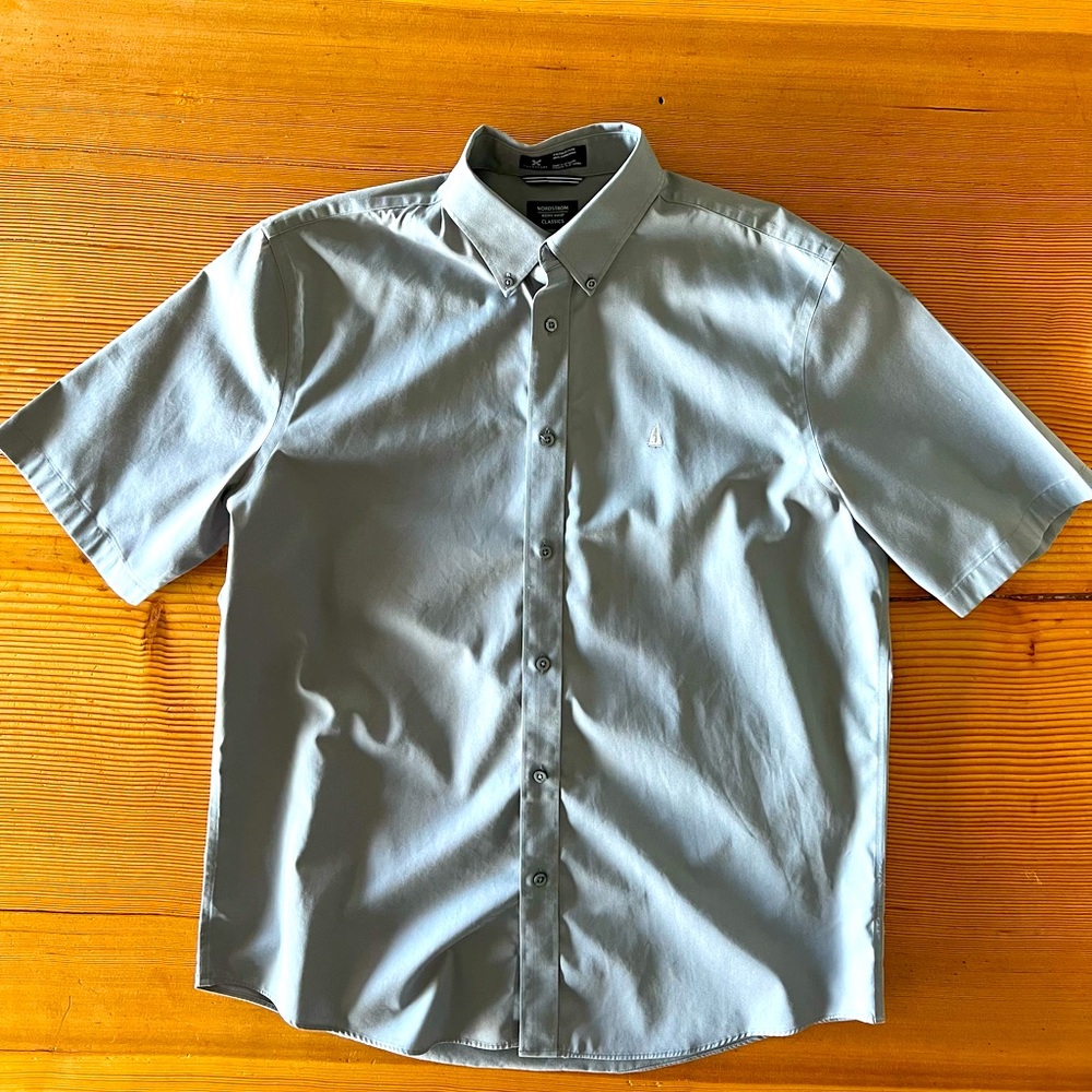Nordstrom Classic Fit Short Sleeve Shirt